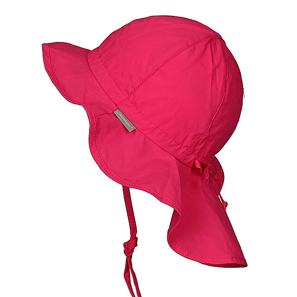 Sterntaler Sonnenhut BASIC SOMMER mit Nackenschutz in magenta