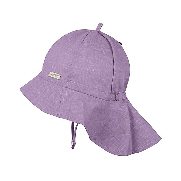 PURE PURE by Bauer Sonnenhut HELGA MINI mit Nackenschutz in lavender