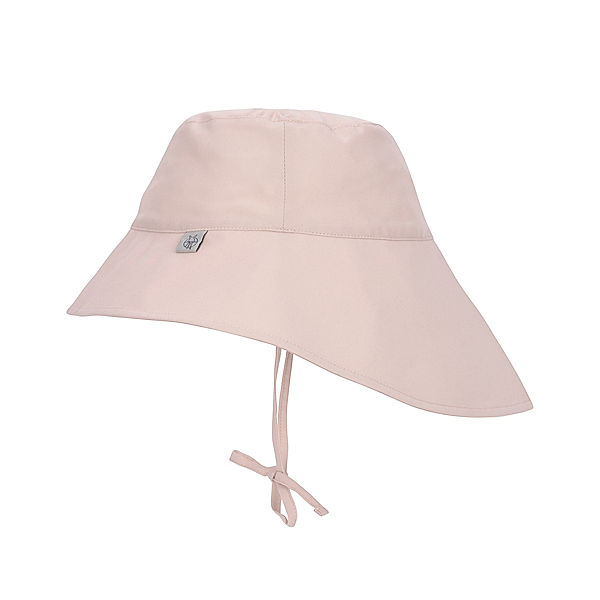 LÄSSIG Sonnenhut UNICOLOR mit Nackenschutz in powder pink