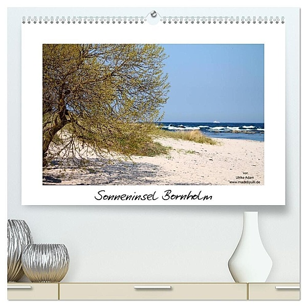 Sonneninsel Bornholm (hochwertiger Premium Wandkalender 2024 DIN A2 quer), Kunstdruck in Hochglanz, Ulrike Adam