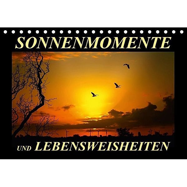 Sonnenmomente und Lebensweisheiten (Tischkalender 2017 DIN A5 quer), Peter Roder