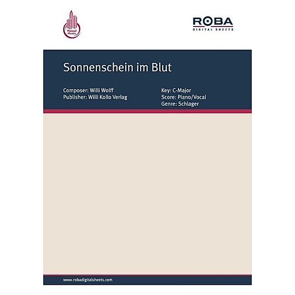 Sonnenschein im Blut, E. Simons, G. Grabowski, N. Hammerschmidt