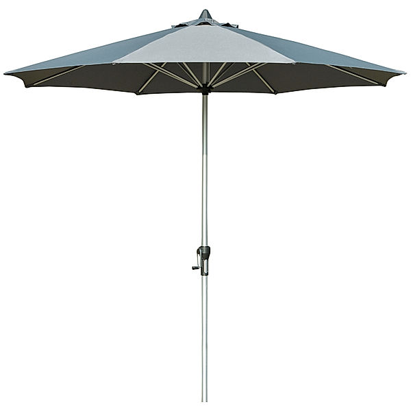 Sonnenschirm mit Entlüftung grau (Farbe: grau)
