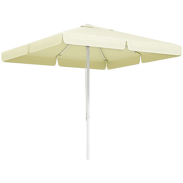 Sonnenschirm mit Lüftungsdach beige (Farbe: beige)