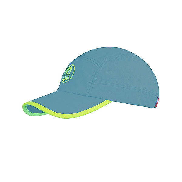 TROLLKIDS Sonnenschutz-Cap KIDS TROLL CAP in dolphin blue/lime