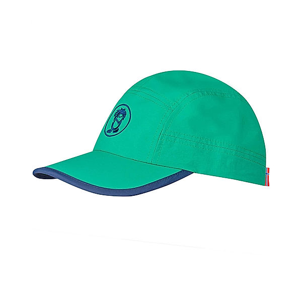 TROLLKIDS Sonnenschutz-Cap KIDS TROLL CAP in pepper green/navy
