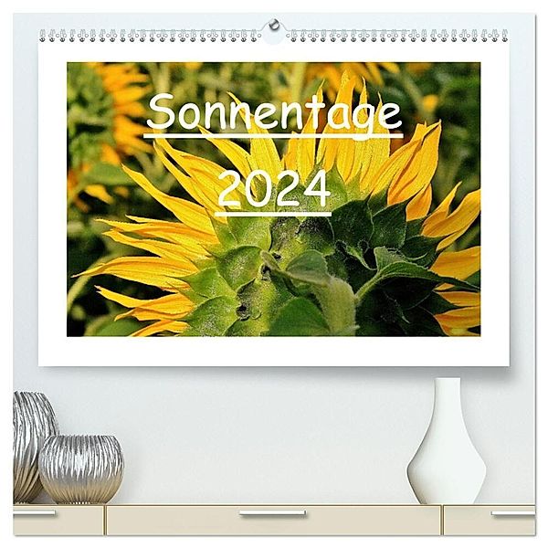 Sonnentage 2024 (hochwertiger Premium Wandkalender 2024 DIN A2 quer), Kunstdruck in Hochglanz, Heike Loss