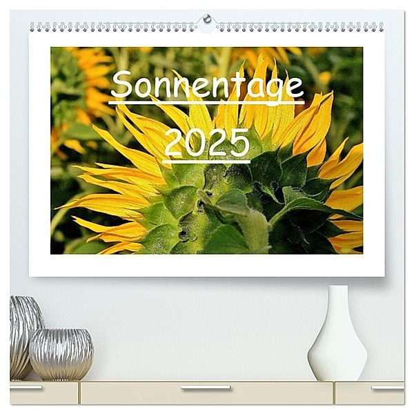 Sonnentage 2025 (hochwertiger Premium Wandkalender 2025 DIN A2 quer), Kunstdruck in Hochglanz, Calvendo, Heike Loß