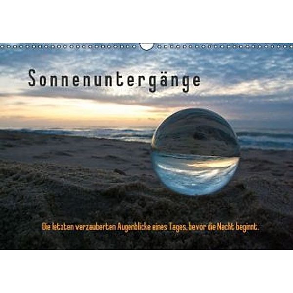 Sonnenuntergänge / Geburtstagskalender (Wandkalender 2015 DIN A3 quer), Norbert J. Sülzner