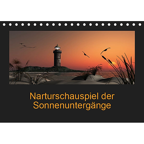 Sonnenuntergänge (Tischkalender 2019 DIN A5 quer), Klaus-Dieter Schulze