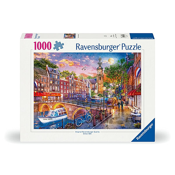 Ravensburger Verlag Sonnenuntergang Amsterdam 1000p