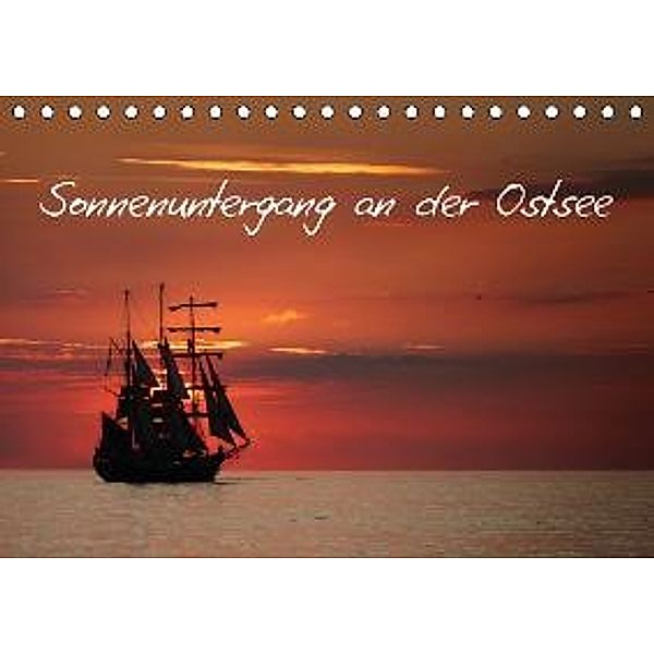 Sonnenuntergang an der Ostsee (Tischkalender 2015 DIN A5 quer), Thomas Deter