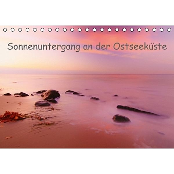 Sonnenuntergang an der Ostseeküste (Tischkalender 2015 DIN A5 quer), Thomas Deter