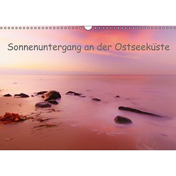 Sonnenuntergang an der Ostseeküste (Wandkalender 2014 DIN A3 quer), Thomas Deter