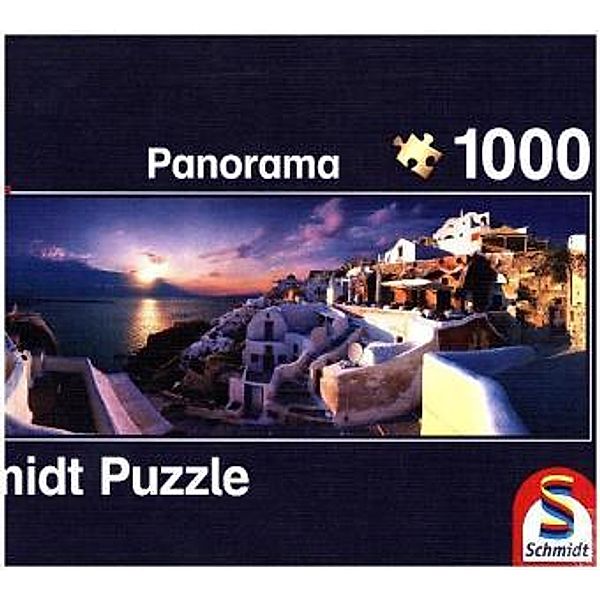 Sonnenuntergang auf Santorin, (Puzzle)