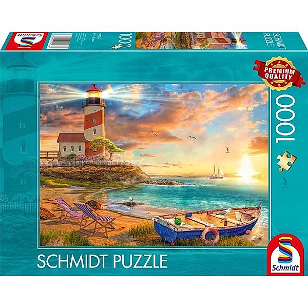 SCHMIDT SPIELE Sonnenuntergang in der Leuchtturm-Bucht