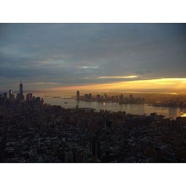 Sonnenuntergang Manhattan New York - 2.000 Teile (Puzzle)