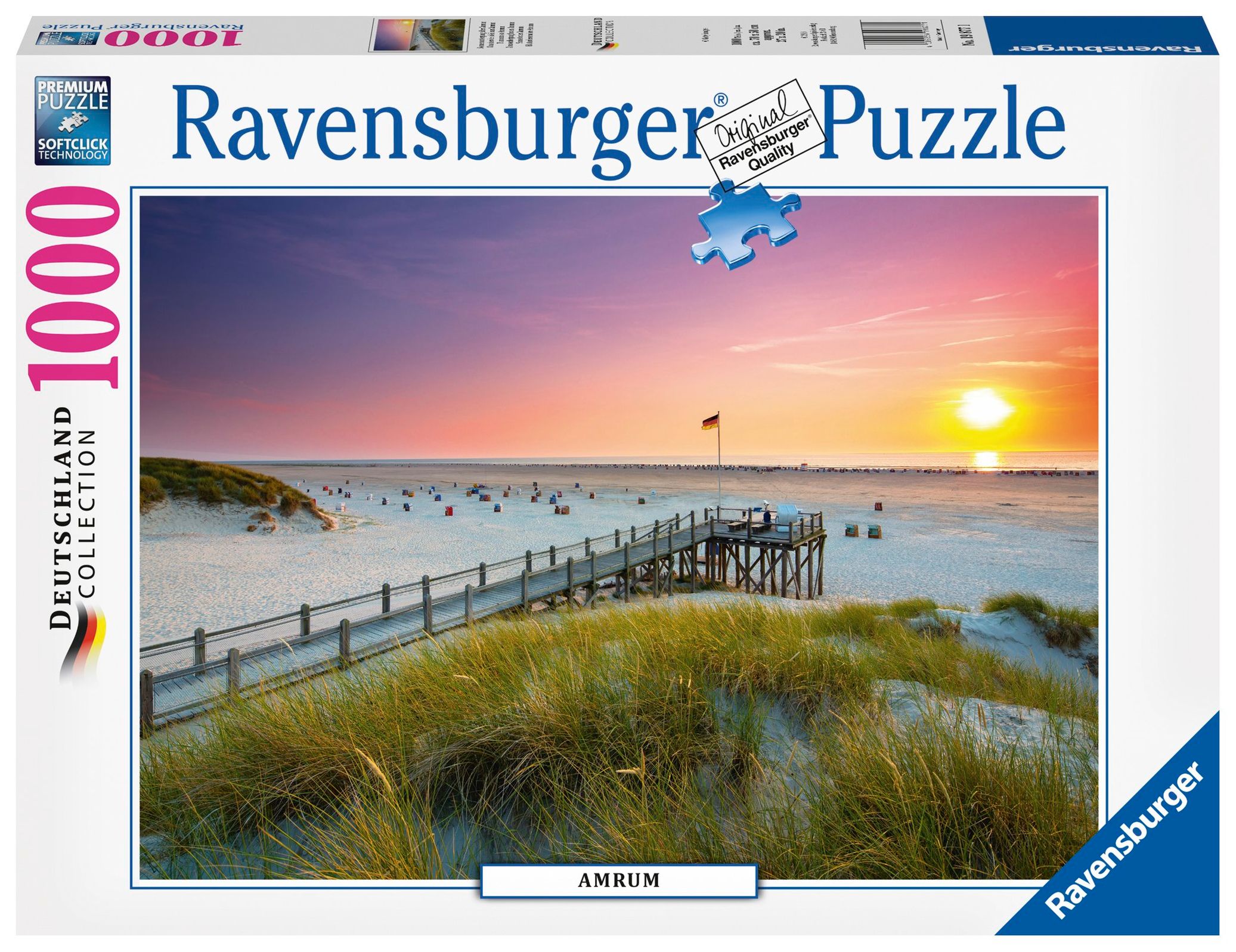 Sonnenuntergang über Amrum Puzzle 1000 Teile | Weltbild.de