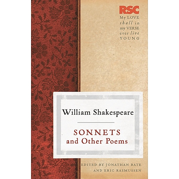 Sonnets and Other Poems, Eric Rasmussen, Jonathan Bate