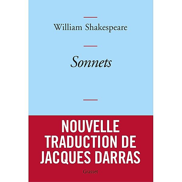 Sonnets / Littérature Etrangère, William Shakespeare