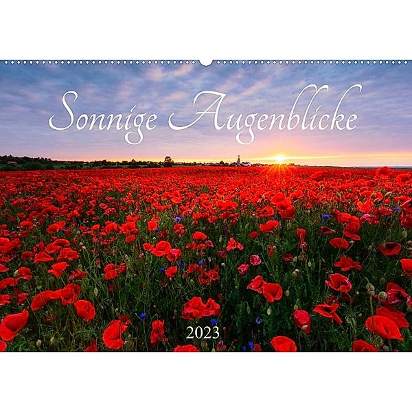 Sonnige Augenblicke (Wandkalender 2023 DIN A2 quer), Daniela Beyer (Moqui)