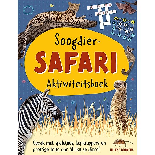 Soogdier-Safari Aktiwiteitsboek, Heléne Booysens