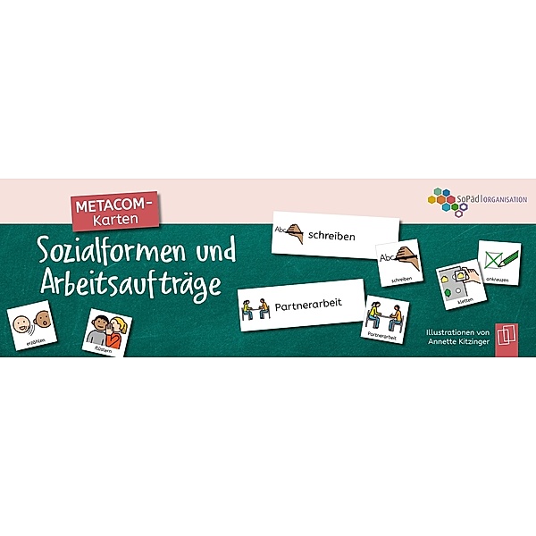 SoPäd Organisation / METACOM-Karten: Sozialformen und Arbeitsaufträge