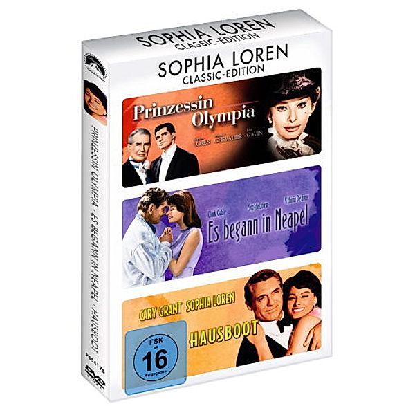 Sophia Loren Classic-Edition, Vittorio de Sica,John Gavin Maurice Chevalier