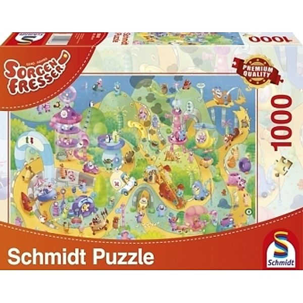 Sorgenfresser, Auf die Plätze fertig, los! (Puzzle)