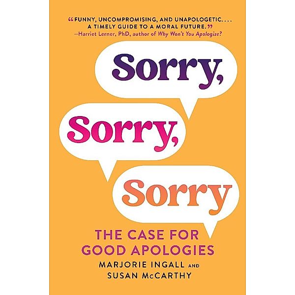Sorry, Sorry, Sorry, Marjorie Ingall, Susan McCarthy