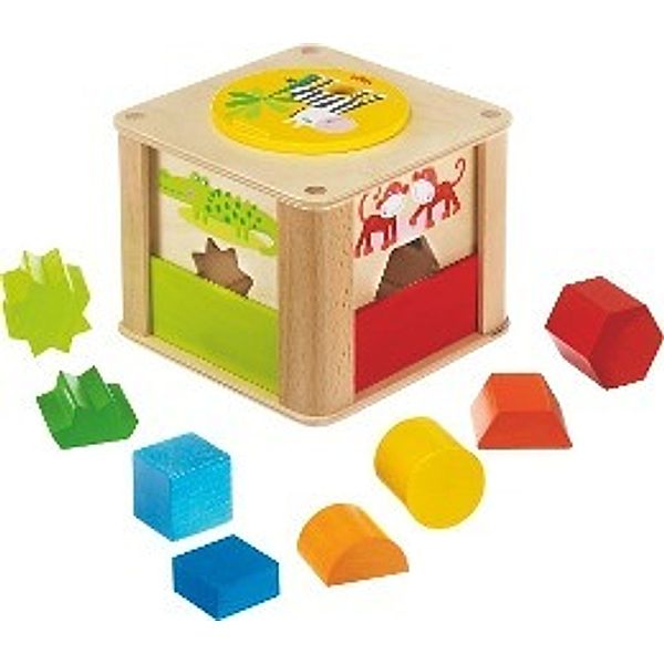 HABA Sortierbox ZOOTIERE 9-teilig aus Holz