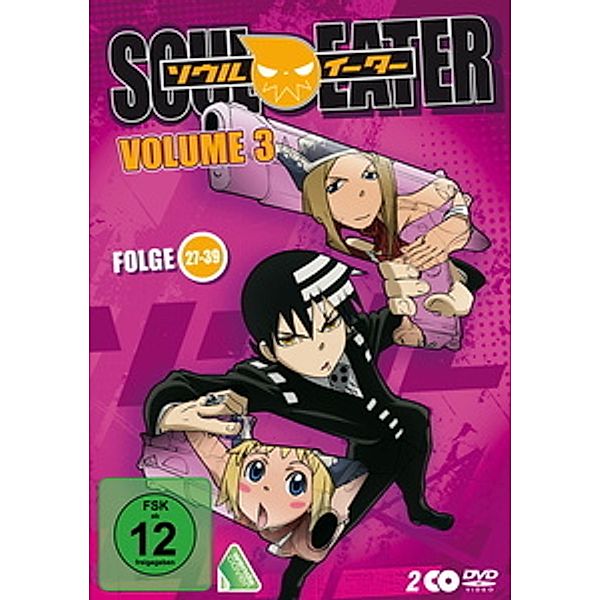 Soul Eater, Volume 3, Folge 27-39, Atsushi Ohkubo, Akatsuki Yamatoya, Megumi Shimizu, Yoneki Tsumura