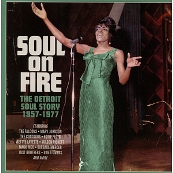 Soul On Fire-Detroit Soul Story 1957-'77 (3cd Box), Diverse Interpreten