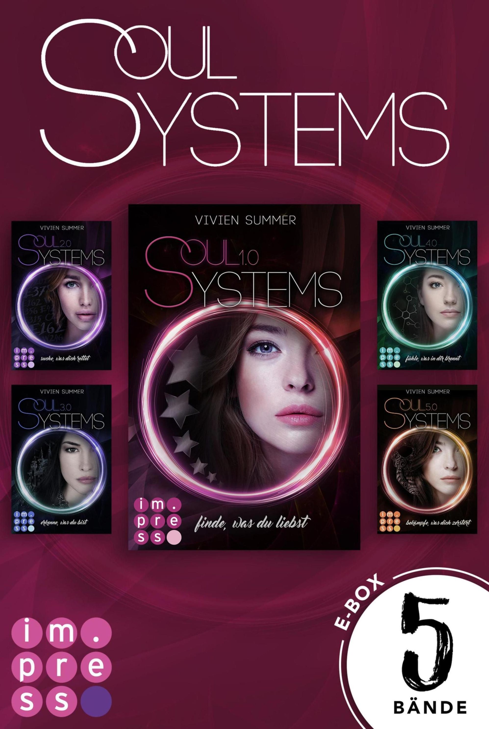 SoulSystems: Alle fünf Bände der Rebellen-Serie in einer E-Box! SoulSystems  eBook v. Vivien Summer | Weltbild