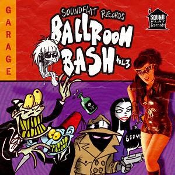 Soundflat Records Ballroom Bash! Vol.3, Diverse Interpreten