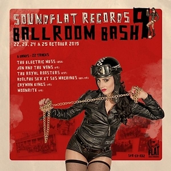 Soundflat Records Ballroom Bash! Vol.9, Diverse Interpreten