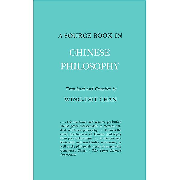 Source Book in Chinese Philosophy