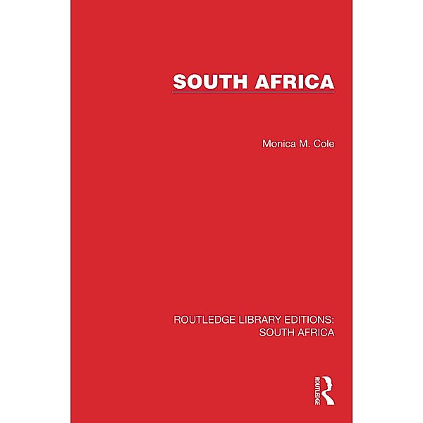 South Africa, Monica Cole