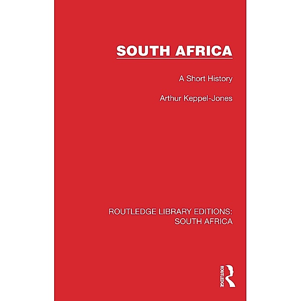 South Africa, Arthur Keppel-Jones