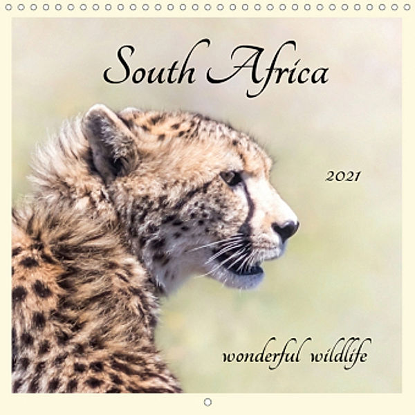 South Africa - wonderful wildlife (Wall Calendar 2021 300 × 300 mm Square), Enjoy your life - Inner strength