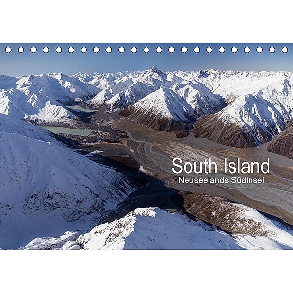 South Island - Neuseelands Südinsel (Tischkalender 2021 DIN A5 quer), Sebastian Warneke
