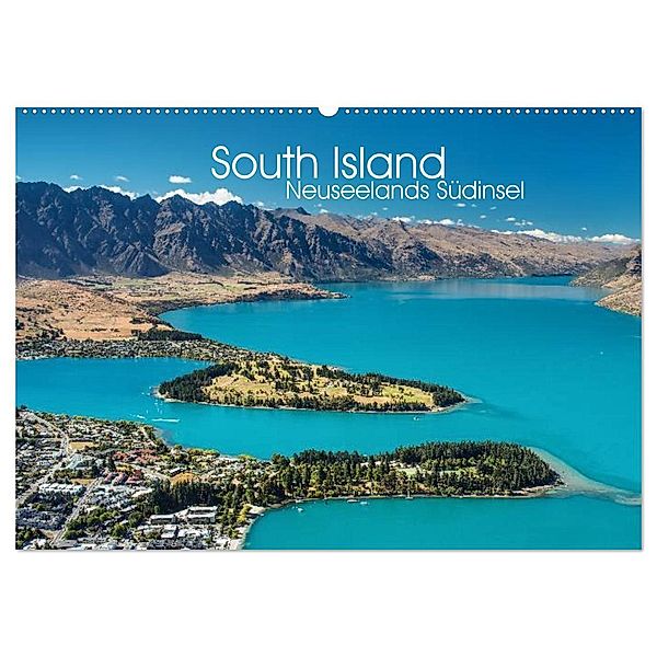 South Island - Neuseelands Südinsel (Wandkalender 2024 DIN A2 quer), CALVENDO Monatskalender, Sebastian Warneke