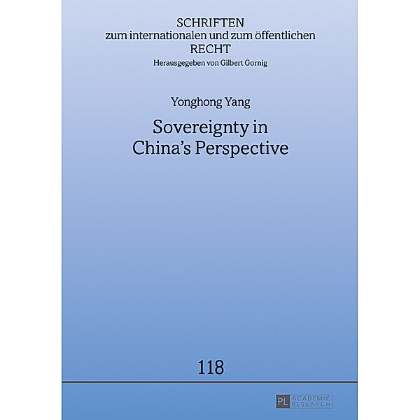 Sovereignty in China's Perspective, Yonghong Yang