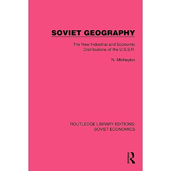 Soviet Geography, N. Mikhaylov