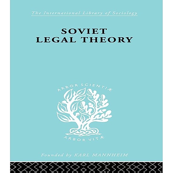 Soviet Legal Theory    Ils 273, Rudolf Schlesinger