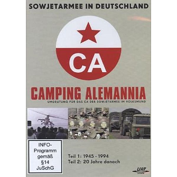 Sowjetarmee in Deutschland - Camping Alemannia,1 DVD