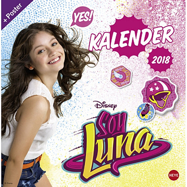 Soy Luna Broschurkalender 2018