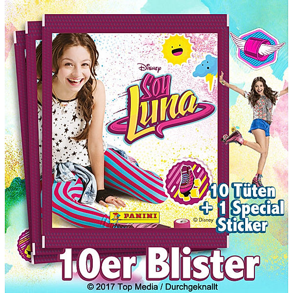 Soy Luna Sammelsticker (Blister Mit 10 Tüten)