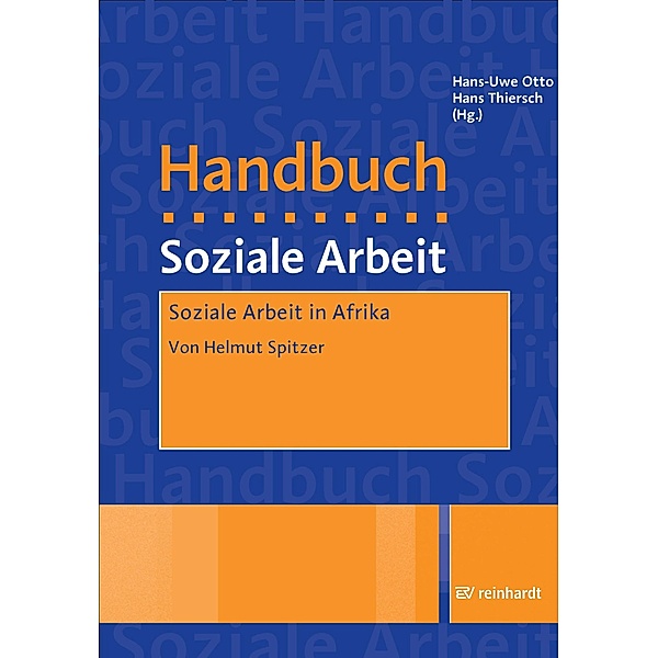 Soziale Arbeit in Afrika, Helmut Spitzer