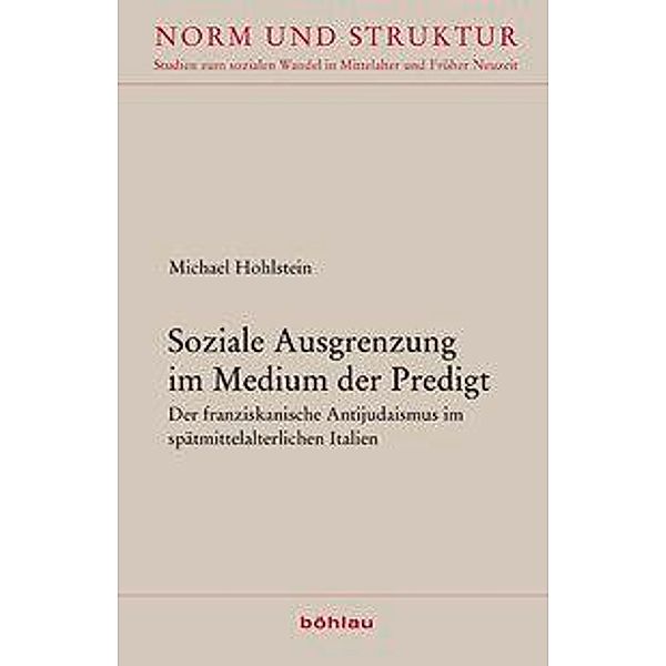 Soziale Ausgrenzung im Medium der Predigt, Michael Hohlstein